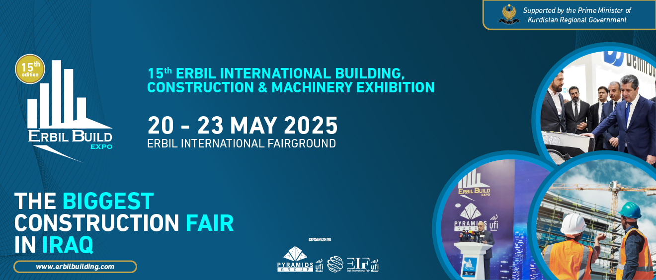 15th ERBIL INTERNATIONAL BUILDING, CONSTRUCTION & MACHINERY EXHIBITION